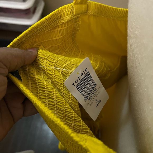 Torrid Tie Front Romper Size 2X - Picture 6 of 7